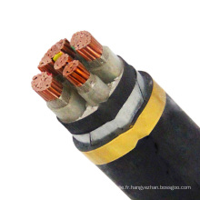 Gouttière de fil et câble d&#39;alimentation blindé de pose souterraine